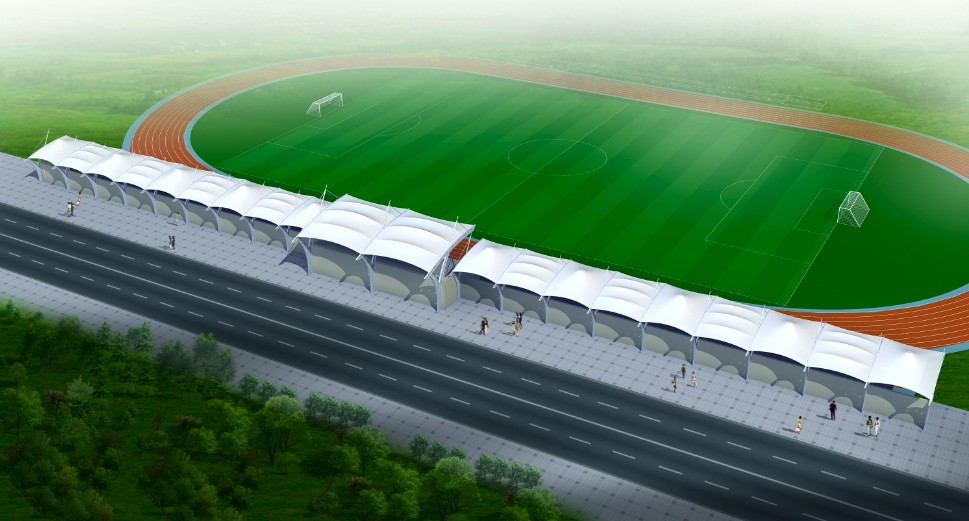 膜結(jié)構(gòu)遮陽傘